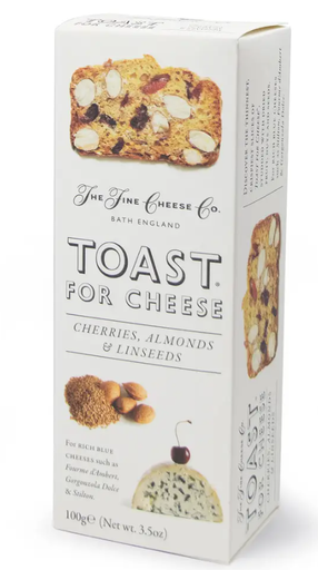 FINE CHEESE CO: Crackers: Cherry, Almonds and Linseed