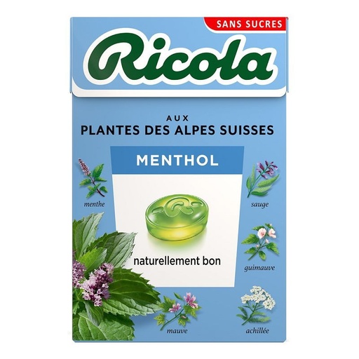RICOLA Menthol Sugar Free