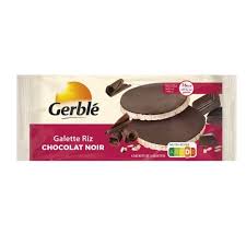 GERBLE Rice cake with chocolat