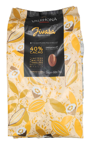 VALRHONA Chocolate Pellets Jivara 40%