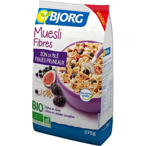 BJORG Muesli Fibres Fig Pruneaux