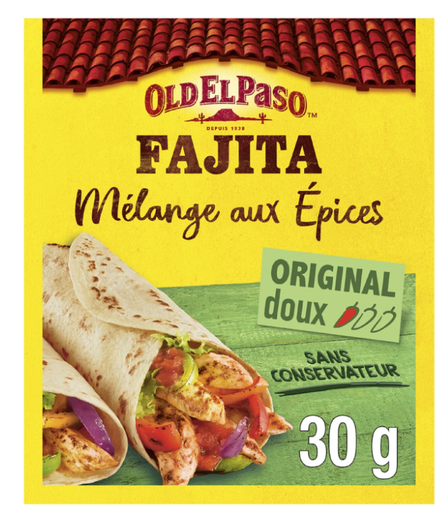 OLD EL PASO Fajitas Mix Seasoning Sweet