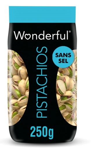 WONDERFUL : Pistachios : Unsalted