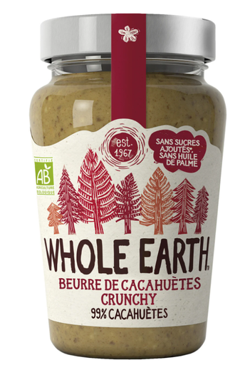 WHOLE EARTH Peanut Butter Crunchy