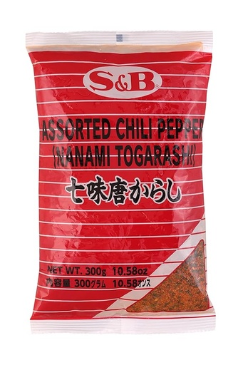 S&B Assorted Chili Pepper (Nanami Togarashi)
