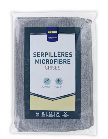 Microfibre Cloths Blue [40x40cm]