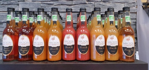 MAISON BENEDETTI: Orange Juice Organic 1L [glass]
