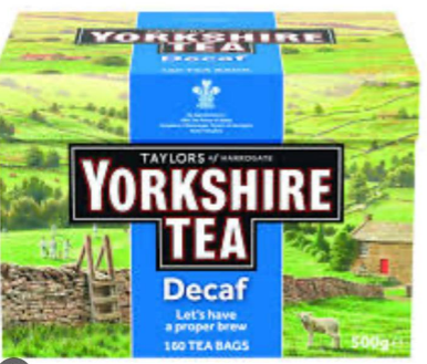TAYLORS YORKSHIRE Tea Decaf [Bags]