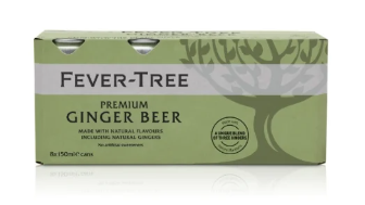 FEVER-TREE Ginger beer [Cans]