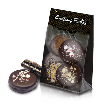 MICHEL CLUIZEL W-Chocolate Dipped Sandwich Cookies