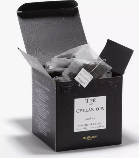 DAMMANN FRERES Ceylan O.P [ 50 bags] [individually wrapped]