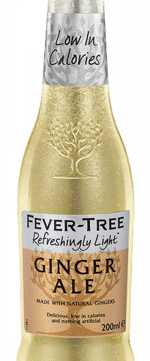 FEVER-TREE Ginger Ale Refreshingly Light [Glass]