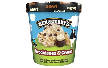 BEN & JERRY'S Brookies & Cream [pots]