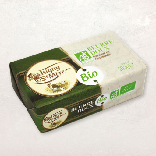 ISIGNY Butter Unsalted Organic Grass Fed