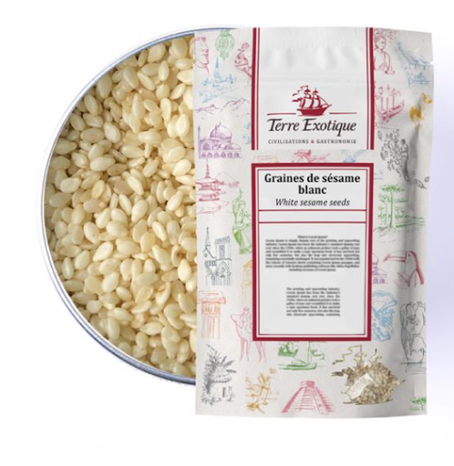 TERRE EXOTIQUE Sesame Seeds White