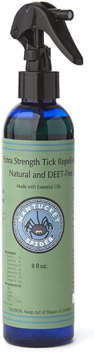 NANTUCKET SPIDER Spray Extra Strenght Tick Repellent Natural and DEET-Free