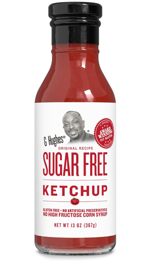 G HUGHES Ketchup Sugar Free [Glass]