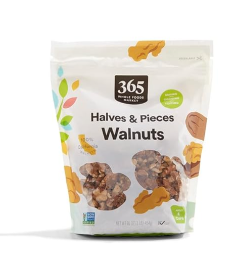 365 Walnuts Roasted and Unsalted
