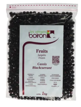 BOIRON Blackcurrant Whole Frozen
