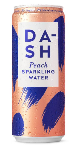DASH Peach Sparkling Water