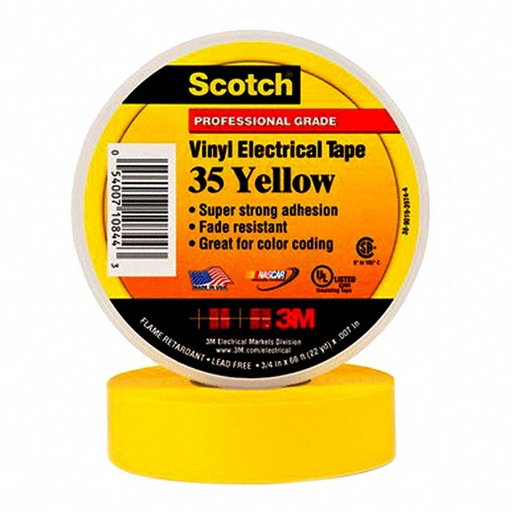 3M Yellow Tape 19mm x 20M