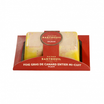 MAISON BARTHOUIL Foie Gras Duck Terrine Mi Cuit