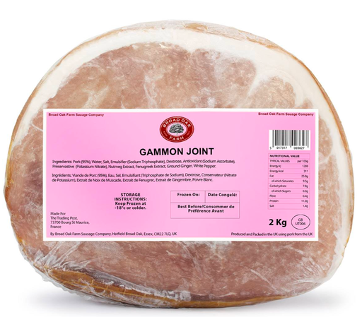 BROAD OAK FARM Unsmoked Gammon Joint