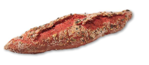 DELIFRANCE Half Baguette Superfood Beetroot and Seeds