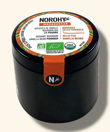 VALRHONA Norohy Bourbon Vanilla Pod Powder