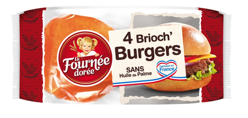 LA FOURNEE DOREE Brioche Burger Buns