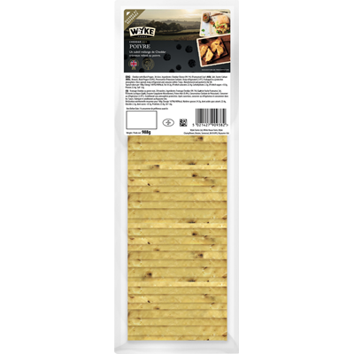 WYKE Cheddar Pepper Sliced