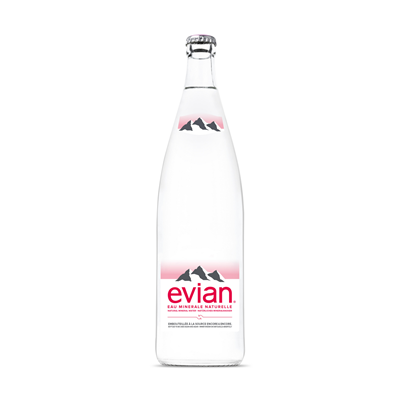 EVIAN Still water [Glass] [Flip top]