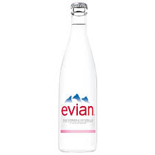 EVIAN Still water [Glass] [Flip top]