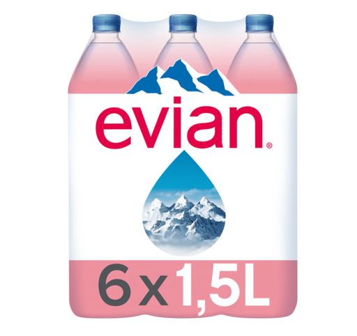 EVIAN Still water [Plastic]
