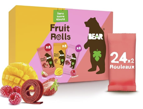 BEAR Yoyo Fruit Rolls Assorted