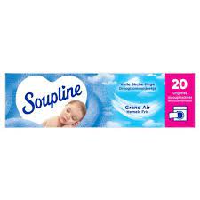 SOUPLINE Dryer Sheets Grand Air [20 sheets]