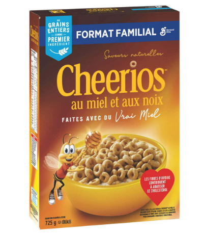NESTLE Cheerios Honey nut Cereals
