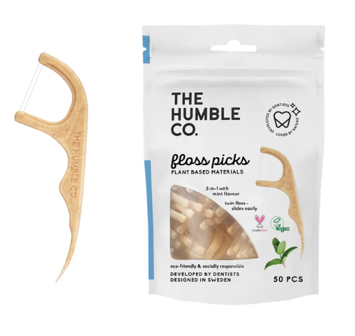 THE HUMBLE CO. Floss Picks Mint