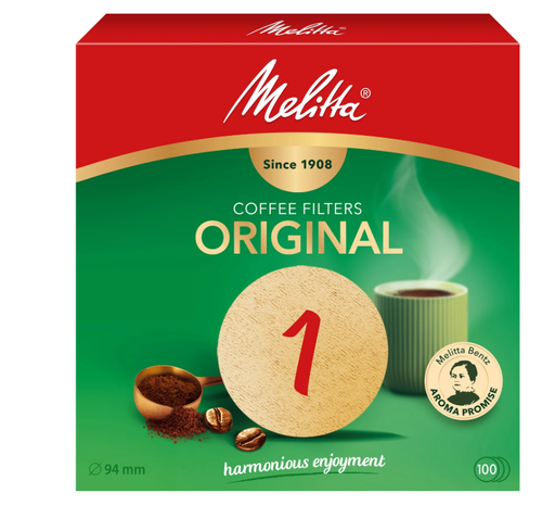 MELITTA Coffee Filters Rounds n°1 [⌀94mm]