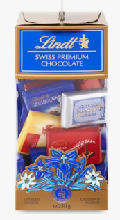 LINDT Mini Assorted Chocolate Square Individually Wrapped