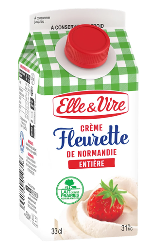 ELLE & VIRE Cream Entiere Fleurette 31%