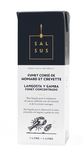 SALSUS Fumet corsé de homard et crevette
