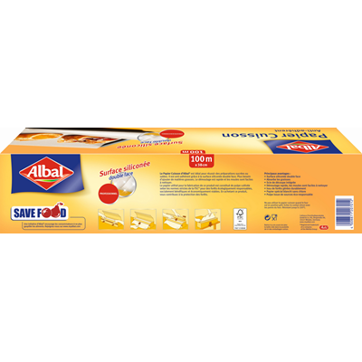 ALBAL Baking Paper  Maxi Roll Pro [40cm x 100m]
