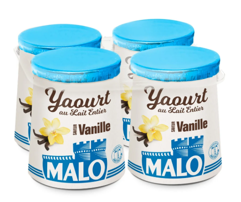 MALO Yoghurt Whole Milk Vanilla [pots]