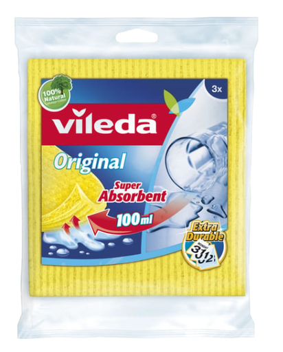 VILEDA Dish Washing Sponges Square