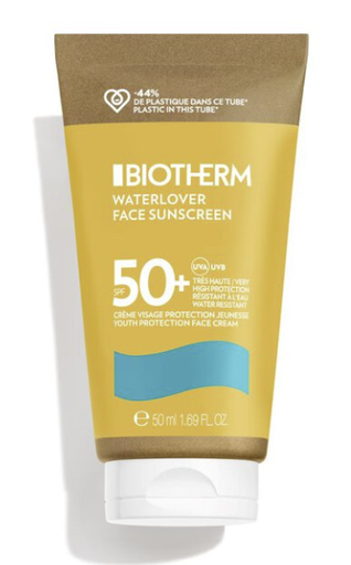 BIOTHERM Waterlover Face sunscreen SPF50+