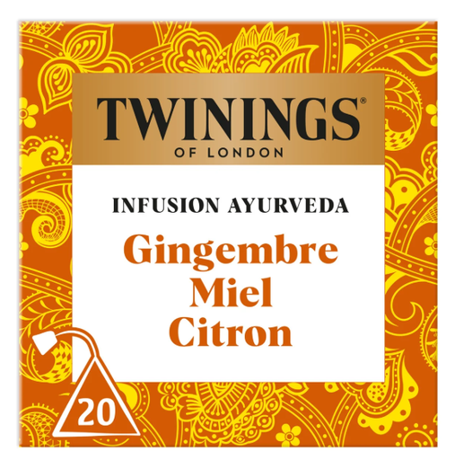 TWININGS Ginger Lemon & Honey Ayurveda [Bags]