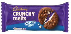 CADBURY Crunchy MELTS Oreo Cream Cookies [Packet]