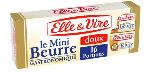 ELLE & VIRE Butter Unsalted [Mini Portion]