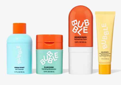 BUBBLE Skincare Sun Up Set [4 products]